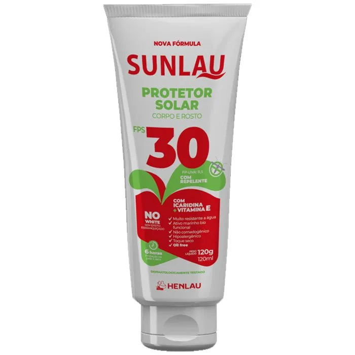 Protetor Solar FPS 30 com Repelente 120g — foto 1