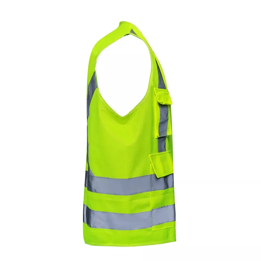 Colete Refl. 4 Bolsos Classe 2 Amarelo (STF-VACL94010) — foto 3
