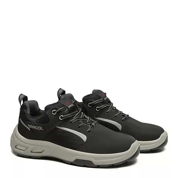 Tenis Detroit Lite Preto Amarrar Microfibra Bico Plastico Pu Tridensidade (3023BHIM4700LL) — foto 2