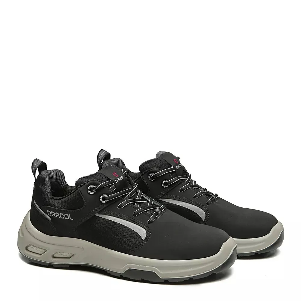 Tenis Detroit Lite Preto Amarrar Microfibra Bico Plastico Pu Tridensidade (3023BHIM4700LL) — foto 1