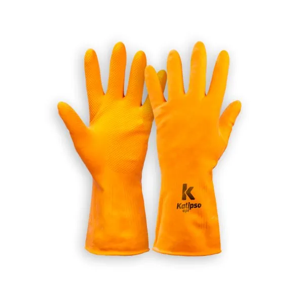 Luva LÁTEX ORANGE T9/G — foto 1