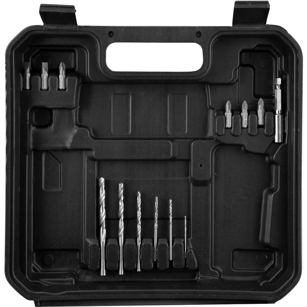 Parafusadeira/furadeira a bateria,12 V, fonte de carregamento bivolt automática, PFV 012 — foto 4