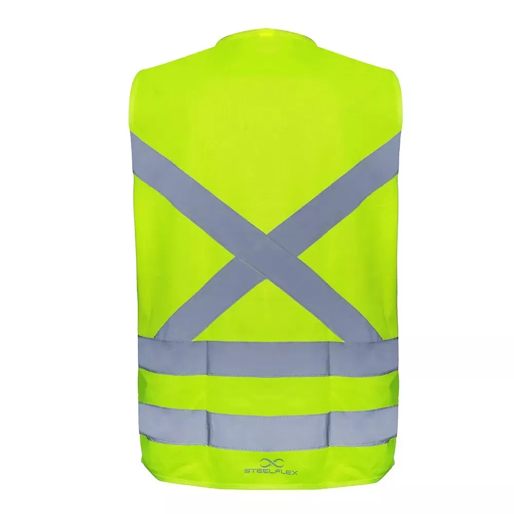 Colete Refl. 1 Bolso Classe 2 Amarelo (STF-VACL91010) — foto 2