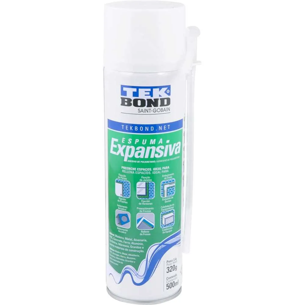 Espuma expansiva de poliuretano, 500 ml/320 g — foto 1