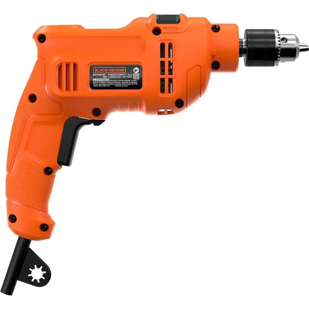 Furadeira de impacto 3/8", 450 W,127 V~, BED710450-BR — foto 4