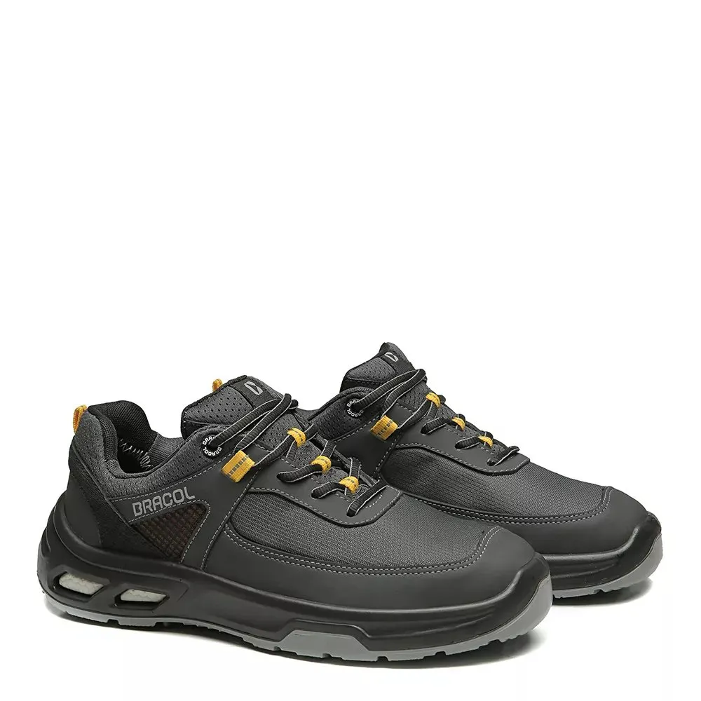 Tenis Detroit Max Cinza Amarrar Microfibra Bico Plastico Pu Tridensidade (3023BHOM4700LL) — foto 1