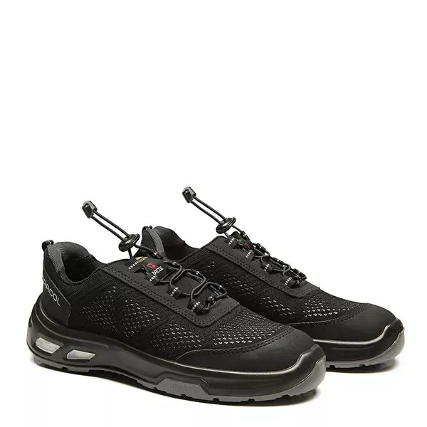 Tenis De Segurança De Amarrar Antiestático, Com Colarinho Acolchoado, Confeccionado Em ... (3123BTHT4600LL) — foto 2