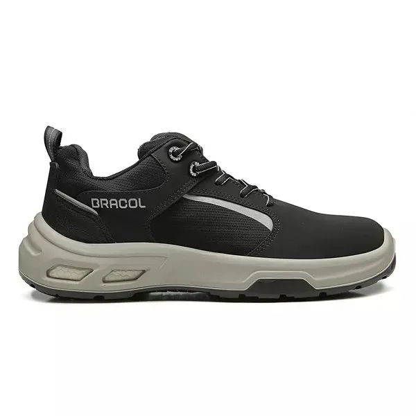 Tenis Detroit Lite Preto Amarrar Microfibra Bico Plastico Pu Tridensidade (3023BHIM4700LL) — foto 3