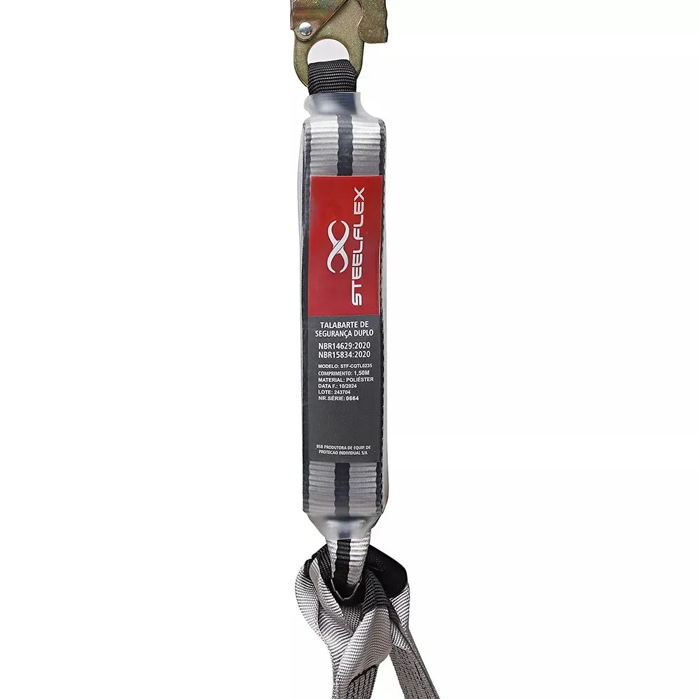 Talabarte Y Fita Tubular Conec 60Mm - 1.5M Ectra (STF-CQTL0235) — foto 2