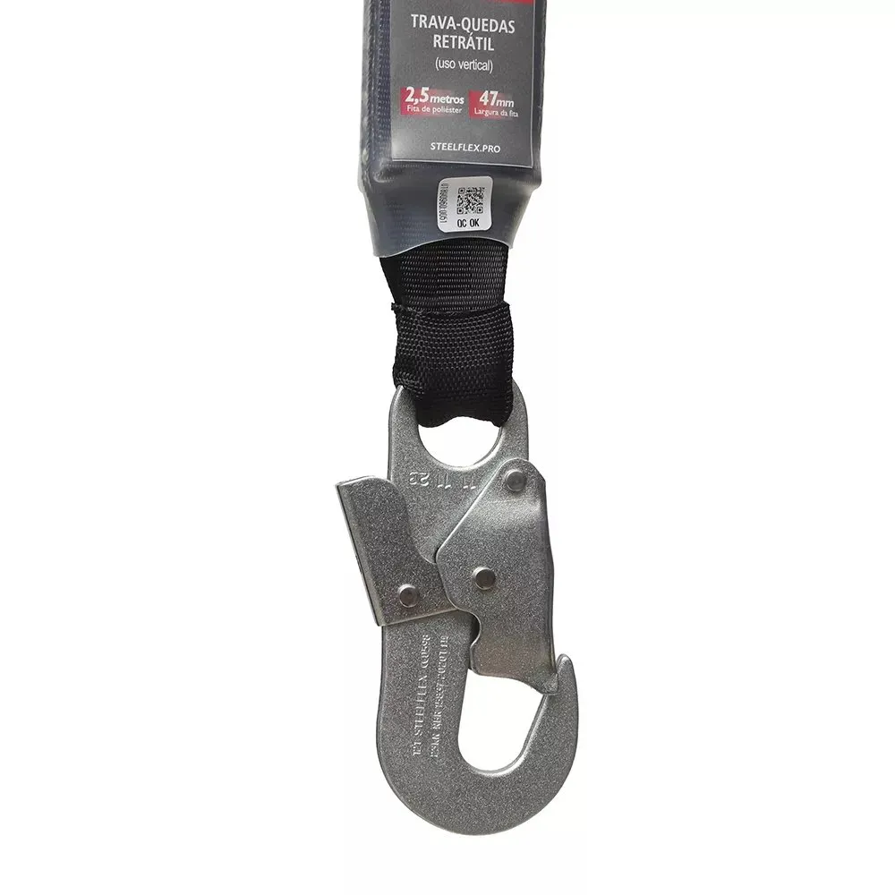 Trava-Quedas Retratil Fita 2.5M Mini Block (STF-CQTQ0172) — foto 2