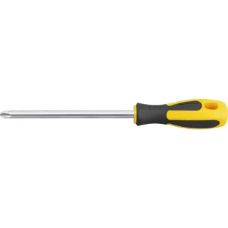 Chave phillips 3/8" x 6", aço cromo vanádio, cabo emborrachado, com ponta magnetizada — miniatura 2
