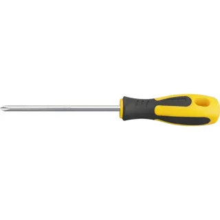 Chave phillips 1/4" x 5", aço cromo vanádio, cabo emborrachado, com ponta magnetizada — miniatura 2