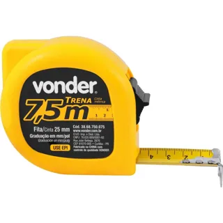Trena curta de aço 7,5 m x 25 mm — miniatura 2