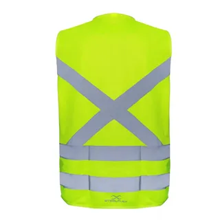 Colete Refl. 4 Bolsos Classe 2 Amarelo (STF-VACL94010) — miniatura 2