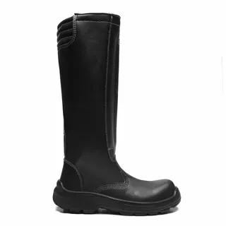 Bota De Segurança Tipo Mateira, Com Fechamento Em Zíper Lateral, Confeccionado Em Micro... (4031BYCM1702EL) — miniatura 3