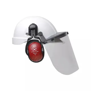 Protetor Facial Acoplavel Capacete Visor Incolor (STF-F620007) — miniatura 2