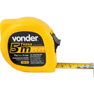 Trena curta de aço 5 m x 19 mm Vonder — miniatura 2