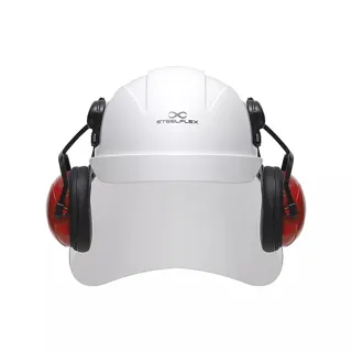 Protetor Facial Acoplavel Capacete Visor Incolor (STF-F620007) — miniatura 3