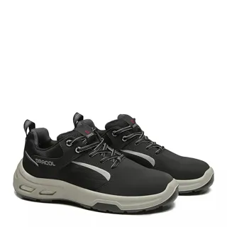 Tenis Detroit Lite Preto Amarrar Microfibra Bico Plastico Pu Tridensidade (3023BHIM4700LL)