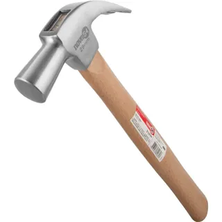 Martelo unha 29 mm, polido, com cabo de madeira — miniatura 4