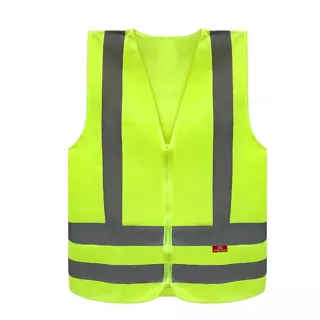 Colete Refl. S/ Bolso Classe 2 Amarelo (STF-VACL90010)