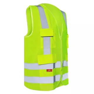 Colete Refl. 4 Bolsos Classe 2 Amarelo (STF-VACL94010) — miniatura 4
